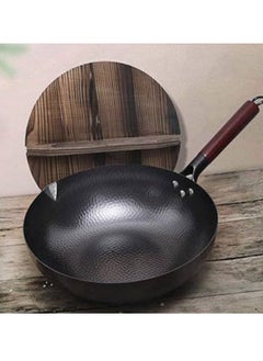 Buy 32cm wooden handle wok in Egypt