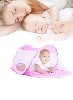 Buy Baby mosquito net, collapsible mosquito net, lightweight travel insect net, bedding insect net, camping, travel, garden ,Size: 108*60*40CM in UAE