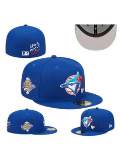 Buy Hip Hop Fashion Baseball League Adjustable Flat Tongue Baseball Hat in UAE