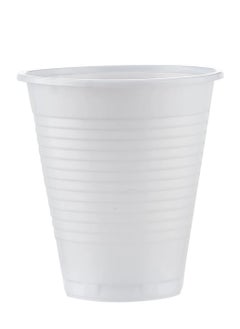 Buy Drinking Cup Disposable Plastic Cups, 7 Ounce Drinking Cups, White Party Cups for Birthday Parties, Picnics, Ceremonies, and Weddings 200 Pieces in Saudi Arabia