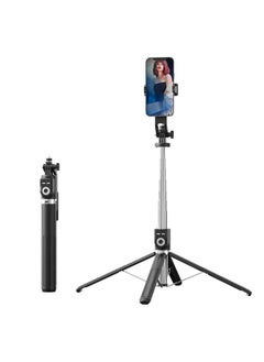 اشتري 360-degree Rotating Foldable Bluetooth Selfie Sticks Live Stand, Spec: P220 TK (Single Clip) في السعودية