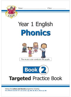 Buy KS1 English Targeted Practice Book: Phonics - Year 1 Book 2 in UAE