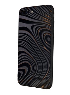 Buy for iPhone 7 Plus/8 Plus Case, Shockproof Protective Phone Case Cover for iPhone 7 Plus/8 Plus, with Bronze streaks Pattern in UAE