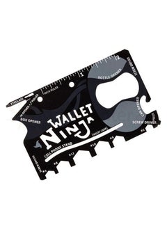 Buy Wallet Ninja Multitool Card 18 in 1 Credit Card Multi-Tool in Egypt