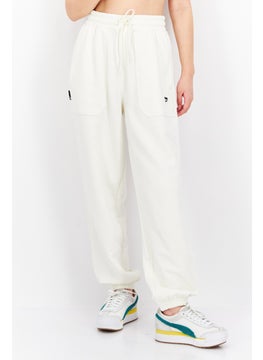 Buy Women Relaxed Fit Training Sweatpants, Offwhite in UAE