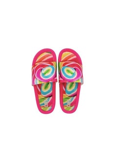 اشتري Candy Print Everyday Wear Eco-Friendly Pvc Slides For Women Lightweight Easy To Wash And Anti-Slip Soles في الامارات