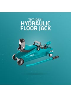 Buy T0TAL Portable Hydraulic Floor Jack 2 Ton for workshop And Emergency Uses - 9.05kg -THT10821 in Saudi Arabia