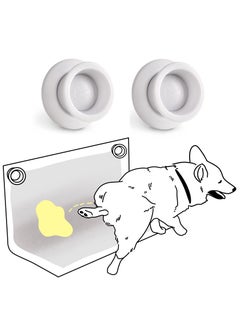 اشتري Pee Pad Holder for Dogs, 2 Pack Marking in The House and Leg-Lifting Marking Dogs Potty Training Pad Magnetic Holder, Works with Any Type of Wee Wee Pads for Easy cleanup of Marking في السعودية