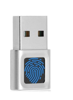 اشتري USB Fingerprint Reader Mini Fingerprint Scanner PC Dongle Windows Hello Fingerprint Reader for PC Laptop 360 Degree Touch Speedy Matching Biometric Portable USB Fingerprint Logger for Windows 10/11 في السعودية