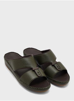 Buy Buckle Detail Traditional Arabic Sandals in UAE