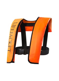 Buy Auto Inflatable Adults Life Jacket Adult Life Vest Safety Float Suit for Water Sports Kayaking Fishing Surfing Canoeing Survival Jacket in Saudi Arabia