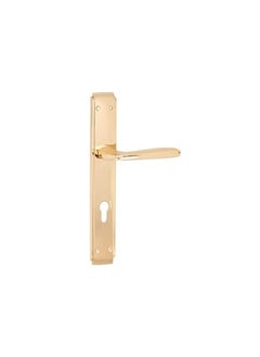 Buy Robustline Door Handle Zinc Material Rose Gold in UAE