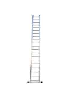 اشتري Singapore Extension Aluminum Ladder - Lightweight Ladder for Home, Office & Outdoor Use | 22+22 Steps Folding Ladder with Anti-Slip Design | Heavy-Duty Multi-Use Ladder | 13.4 Meter في الامارات