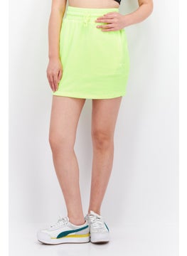 اشتري Women Sportswear Fit Drawstring Outdoor Skirt, Neon Yellow في الامارات