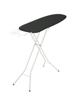 اشتري Iron Board Virgin Black Ironing Board with Iron Holder Foldable And Adjustable 96x30cm في الامارات