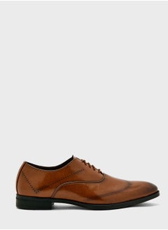 Buy Perforation Detail Formal Lace Ups in Saudi Arabia