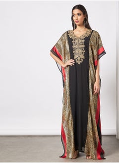 Buy Relaxed Fit Classic Embellished Jalabiya in UAE