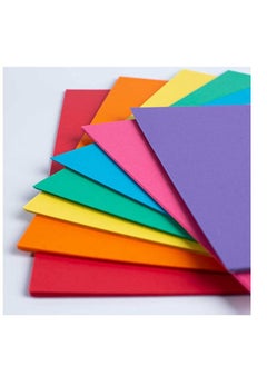 Buy Rainbow Color Paper 250-piece in UAE