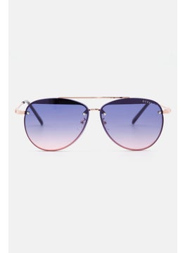 Buy Women GF0386 Pilot Aviator Sunglasses, Blue/Pink in UAE