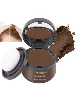 Buy Instantly Root Cover Up Hairline Shadow Powder, Root Touch Up Hair Powder, Grey Hair Coverage Hair Powder For Womem With Eyebrows, Beard Line, Bald Spots (Dark Brown) in UAE