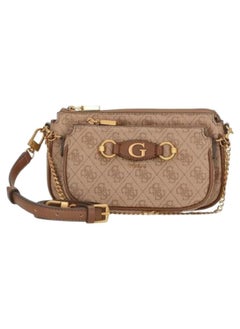 Buy GUESS IZZY Double Pouch Crossbody 2×1 Shoulder Bag and Women’s Handbag in Egypt