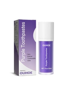 Buy Purple Toothpastes for Clean Teeth Stains,Care for Mouth and Fresh Breath in Saudi Arabia