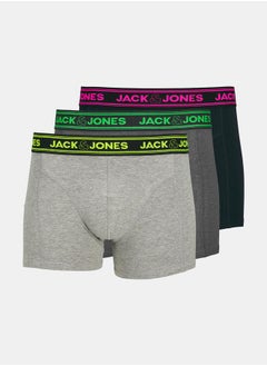 Buy Pack of 3 - Ethan Logo Detail Trunks in Saudi Arabia