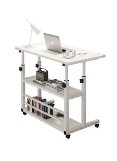 Buy Sharpdo Bedside Table Simple Lifting Computer Table Movable Household Double-layer Learning Office Table in UAE