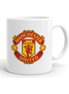 اشتري Spoil Your Wall | Manchester United Football Club | Gift Merchandise Sports Printed Mugs | 11oz White في الامارات