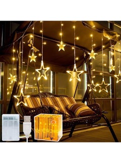 Buy Diwali Lights,138 LED Star Window Curtain String Lights for Diwali Decor Home Inside and Outside Decoration in UAE