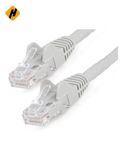 اشتري High Speed 50M RJ45 cat6 Ethernet Patch Cable LAN Cable Compatible for PS4 PS3 Nintendo Switch Raspberry Pi 4 Smart TV Computer Modem Router Gray في الامارات