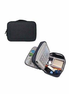 اشتري Electronic Digital Storage Bag, Tablet Computer Bag, Scattered Data Cable Storage Tool When Traveling, Used For Charging Cable, Mobile Phone, Mobile Power Supply, Mini Tablet Computer Storage في الامارات