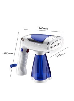 Buy Handheld Steamer for Clothes,Portable Travel Steamer 3 Steam Levels Garment Steamer Fast Heat Up,250ml Replaceable Water Tank Fabric Wrinkles Remover with 3 Brushes in Saudi Arabia