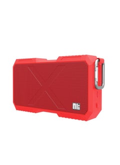 Buy X1 X-Man Waterproof Portable Bluetooth Speaker - Red in Saudi Arabia