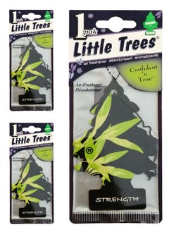 Buy 3 Pcs Hanging Paper Card Air Freshener, Strength in UAE