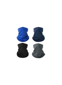 Buy 4 Pack Face Coverings Bandana Face Mask Balaclava Snoods Bandanas Headwear for Men and Women in Saudi Arabia