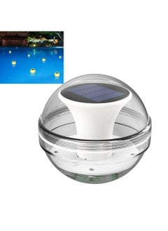 اشتري Swimming Pool Light Light Control Solar Swimming Pool Light Garden Lamp Waterproof Solar Floating Light Water Floating Light for Aquarium Vase Pond Swimming Pool Garden Party في السعودية