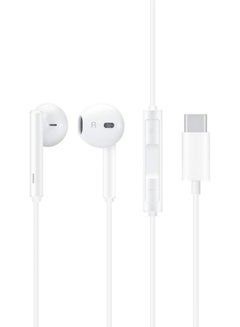 اشتري Hi-Res Classic In-ear Earphones Wired Control Headphones USB Type-C Edition CM33 - White في السعودية