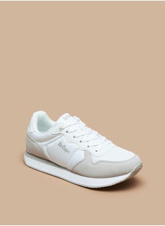 Buy Women's Textured Lace-Up Sneakers in UAE