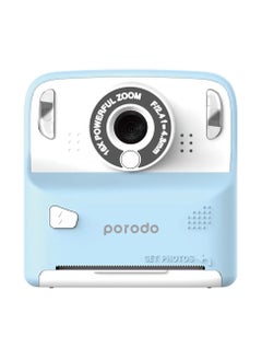 Buy Kids Thermal Printing Instant Camera with Selfie Mirror and 320 x 240 Screen Resolution / Type-C Charging Port & 2.4" Wide Screen - Blue in UAE