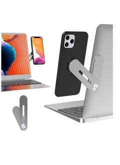 Buy Laptop Extension Phone Holder, Phone Mount, Side Mount Clip, Adjustable Foldable Screen Monitor Extender, Rotatable Angle Adjustment, Computer Extension Bracket, for Tablet Computer Phone in UAE