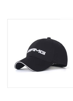 Buy Mercedes Benz Logo Embroidered Adjustable Baseball Caps for Men and Women Hat Travel Cap Car Racing Motor Hat in UAE