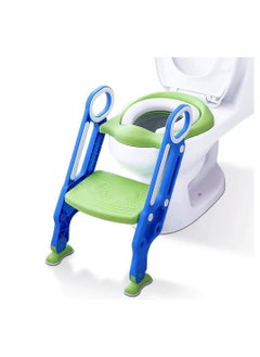 اشتري The First Years Training Potty System | Easy to Clean and Easy to Use Potty Training Seat for kids (Blue&Green) في الامارات