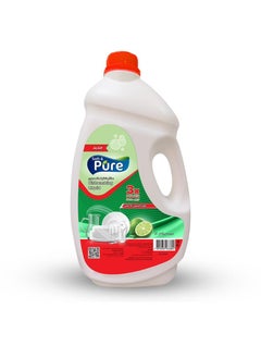 Buy Dishwashing Liquid with Green Lemon & Mint Scent  4 L in Egypt