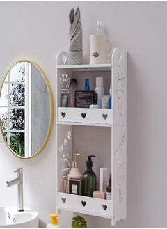 Buy Multi Purpose Bathroom Storage Shelf Rack in UAE