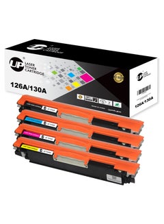 اشتري 4-Pack UP Compatible Toner Cartridge Replacement for HP 126A (4-PACK) في الامارات