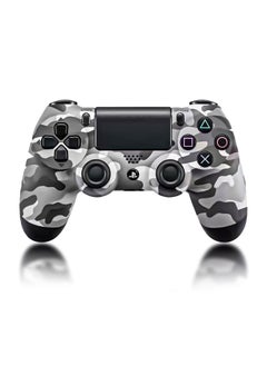 Buy Dualshock Wireless Controller for PS4, Bluetooth High-Performance Gamepad with Dual Motor Feedback - Camo Gray in UAE