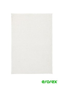 Buy Bath mat white 40x60 cm in Saudi Arabia