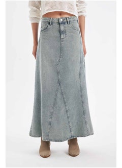 Buy Woman Denim Fashion Fit Skirt in Egypt