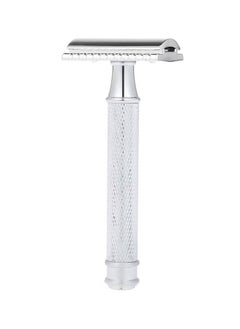 Buy ORiTi Double Edge Stainless Steel Safety Razor Silver in UAE